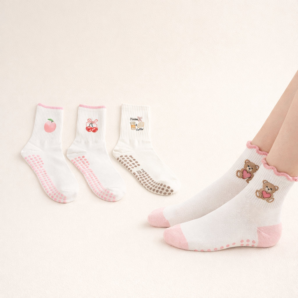 Pilates Socken – Flow Edition (4Paar)