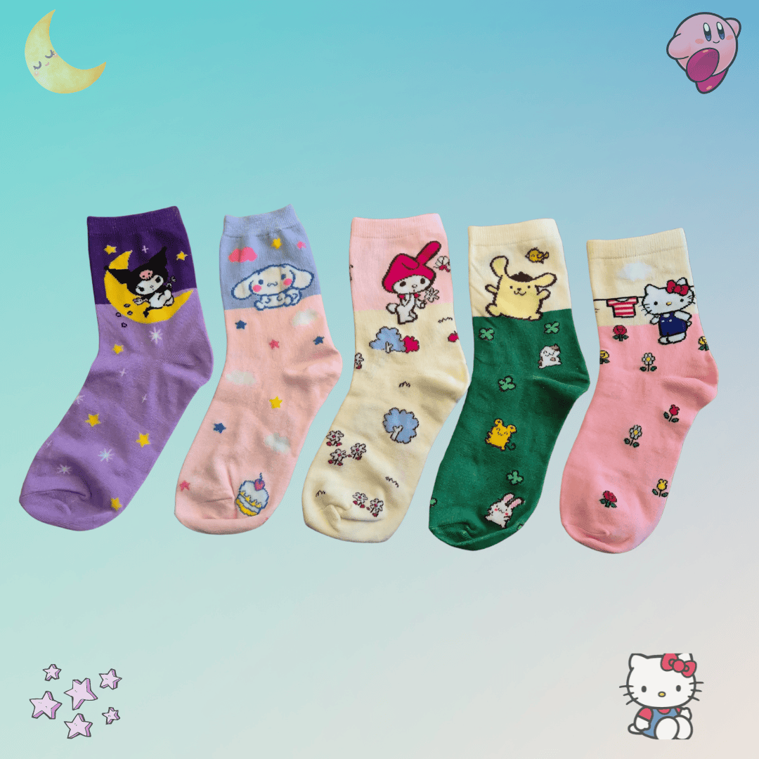 Hello Kitty Mix (5 Paar)