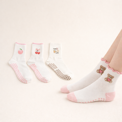 Pilates Socken – Flow Edition (4Paar)