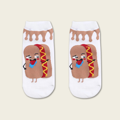 Fastfood-Emojis (5 Paar)