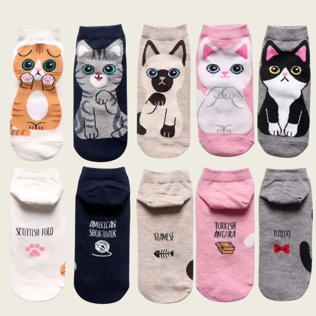 Kitty's (5 Paar)