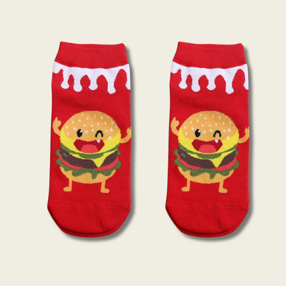 Fastfood-Emojis (5 Paar)