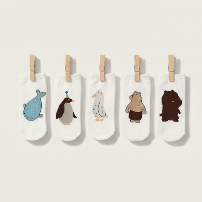 Cartoon Tiere (5 Paar)