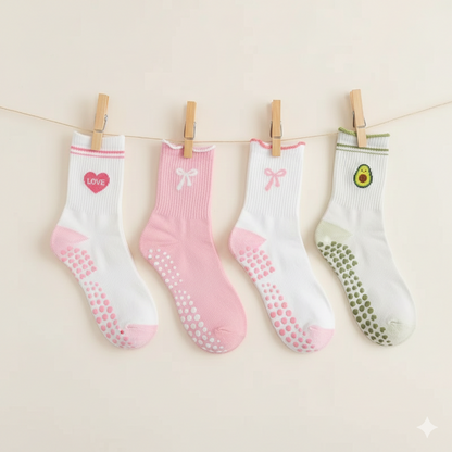 Pilates Socken – Balance Edition (4Paar)