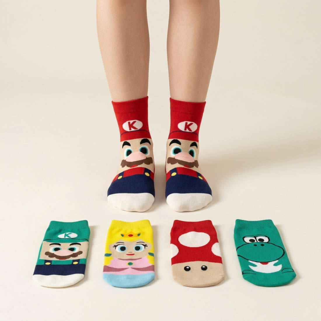 Super Mario (5 Paar)