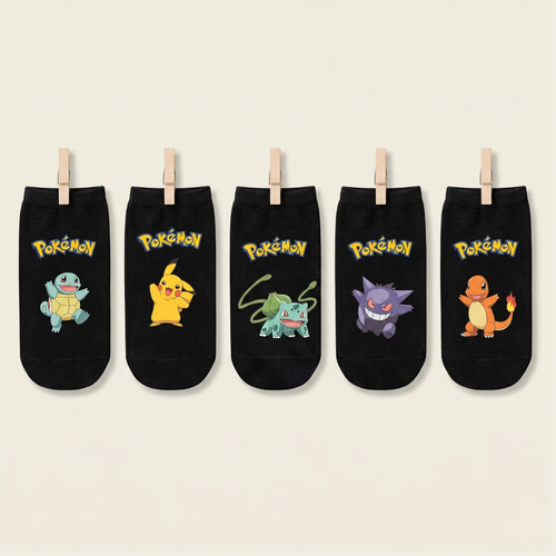 Pokemon Schwarz (5 Paar)
