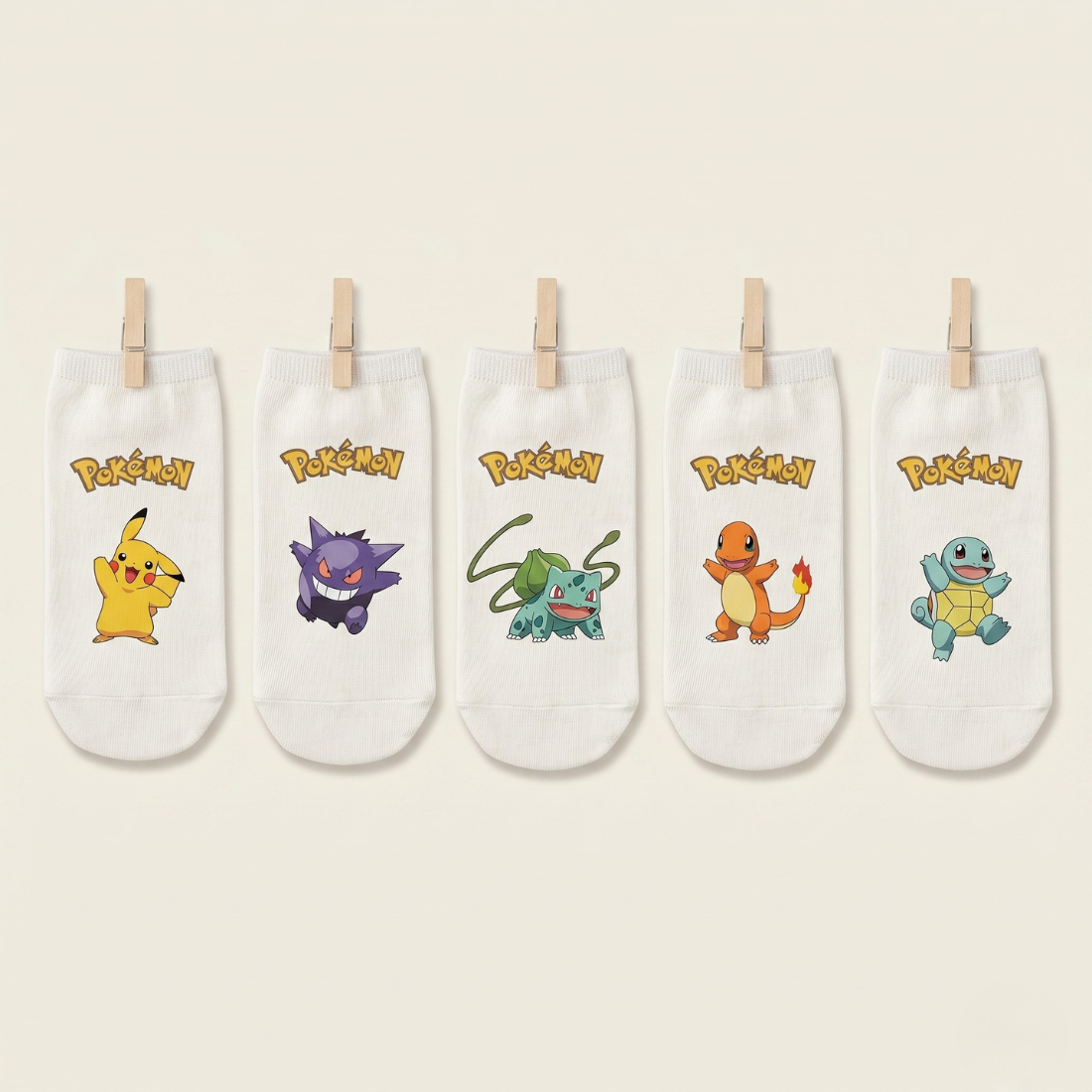Pokemon weiss (5Paar)
