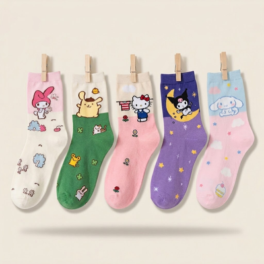 Hello Kitty Mix (5 Paar)